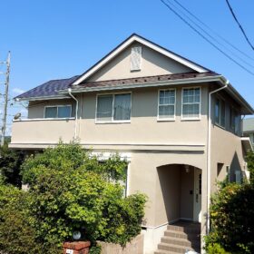 下恩方町　K様邸　外壁塗装工事・屋根塗装工事